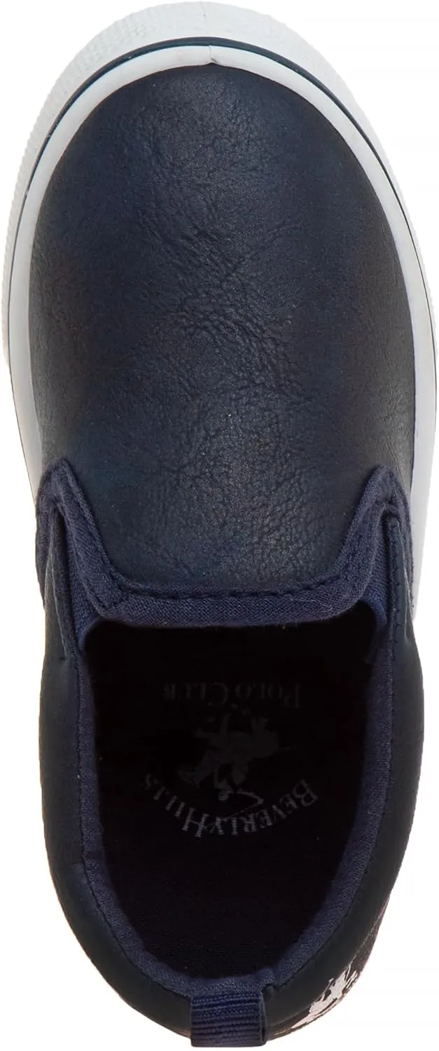 Beverly Hills Polo Club Boy's Bhpc Slip-on Low Top Sneakers
