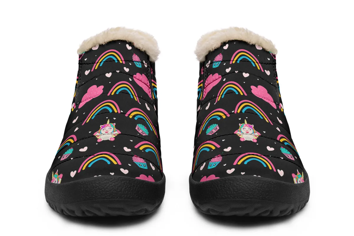Cutesy Unicorns Winter Shoes