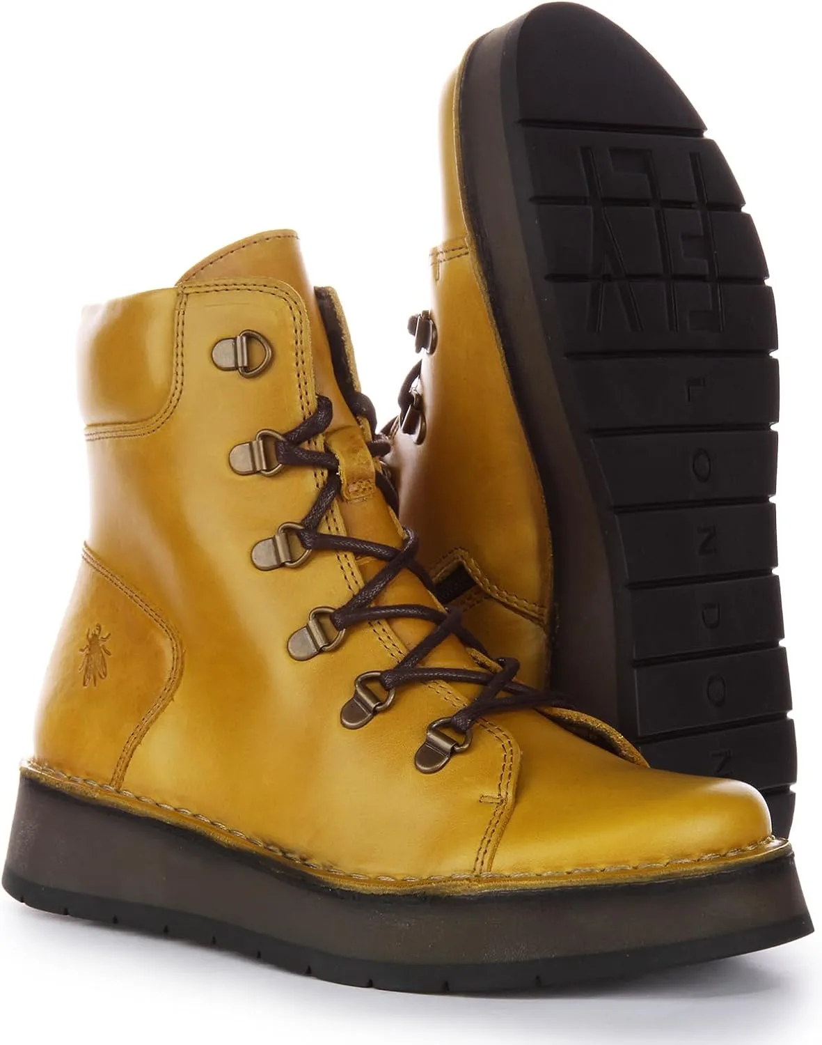 Fly London Women's Combat Boots Hiking