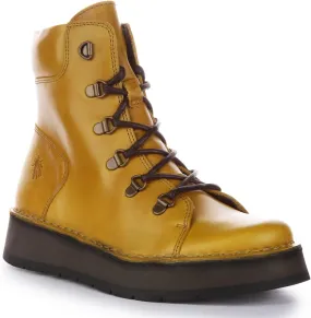 Fly London Women's Combat Boots Hiking