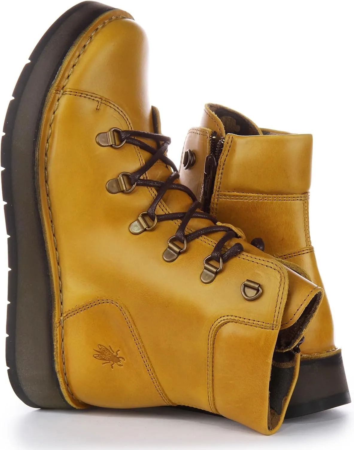 Fly London Women's Combat Boots Hiking
