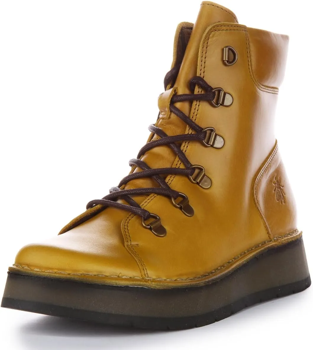 Fly London Women's Combat Boots Hiking