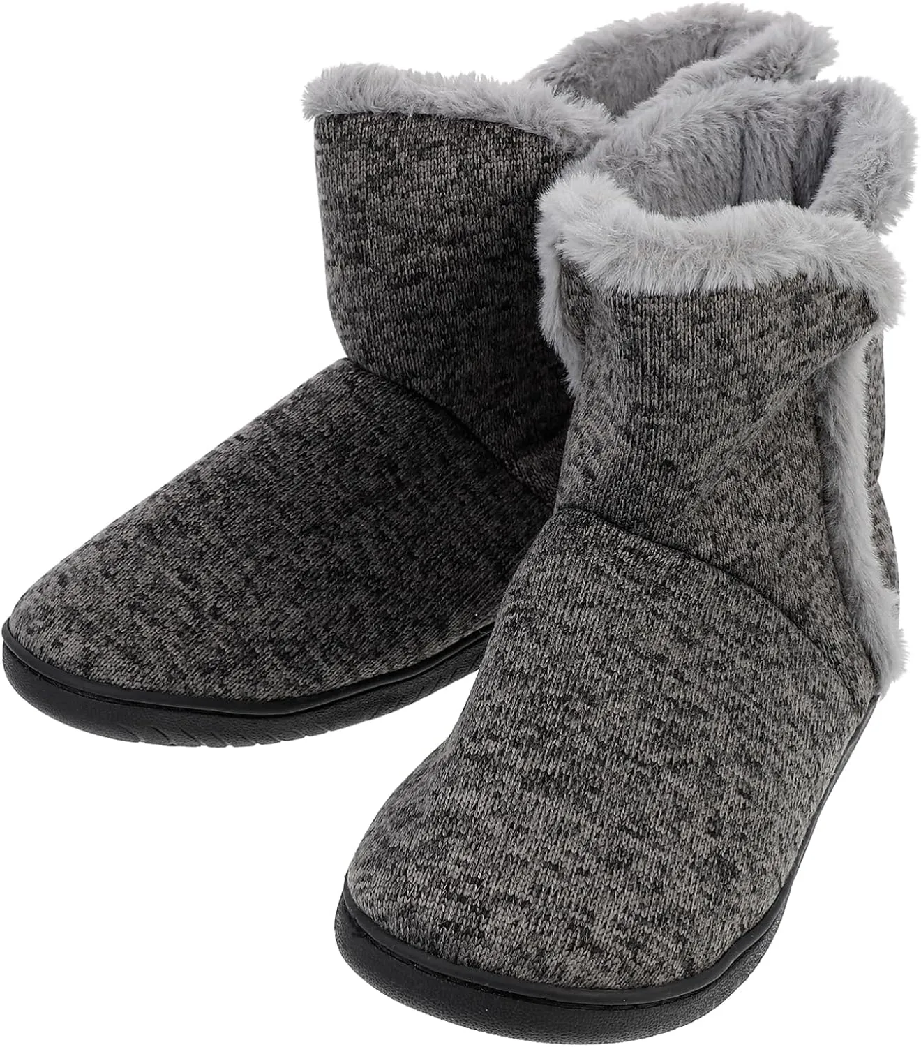 Men's Winter Snow Boots Warm Slipper Shoes Skid-proof Home Wearing Boots Comfortable Warm Shoes Elegant Flat