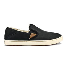 OluKai Women's Pehuea Heu Outdoor Slippers- Lava Rock