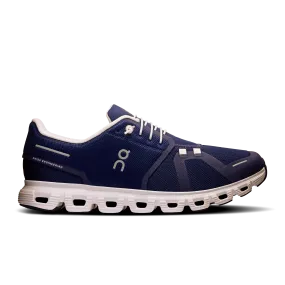 On Running Men's Cloud 6 Shoes - Midnight / White