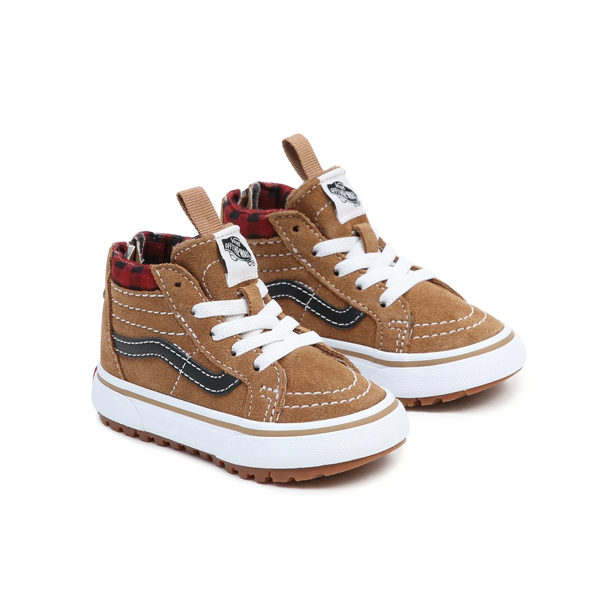 Td Sk8-Hi Zip Mte-1 Plaid Brown/Black