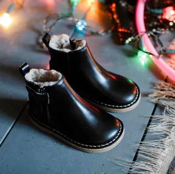 Winston Leather Black Baby