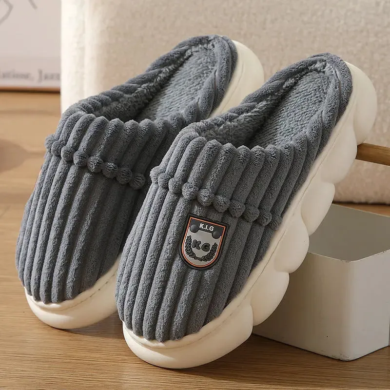 Winter Corduroy Slippers Home | winter slippers