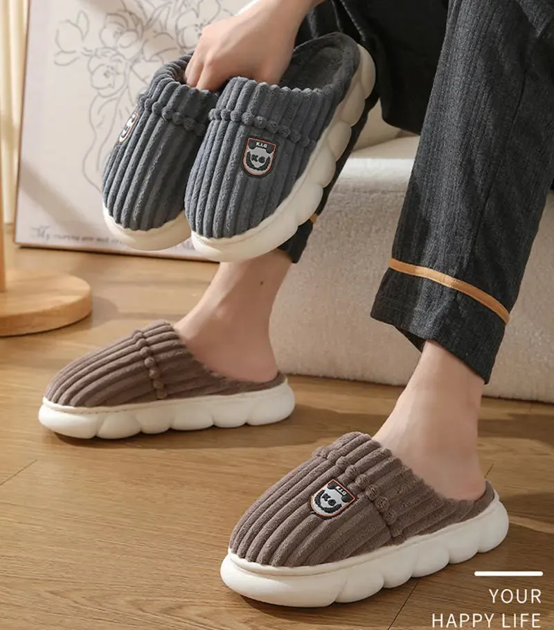 Winter Corduroy Slippers Home | winter slippers