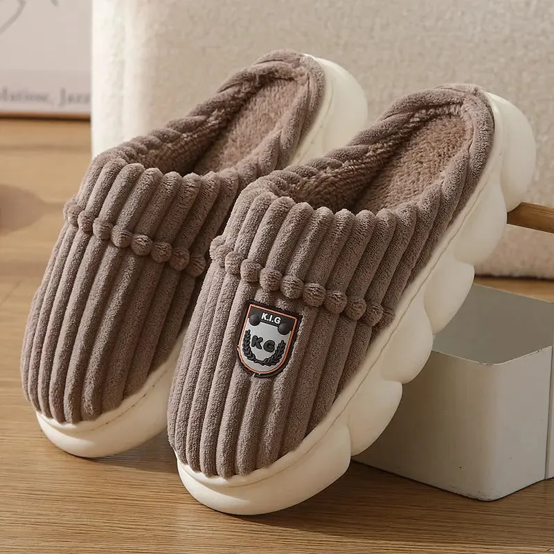 Winter Corduroy Slippers Home | winter slippers