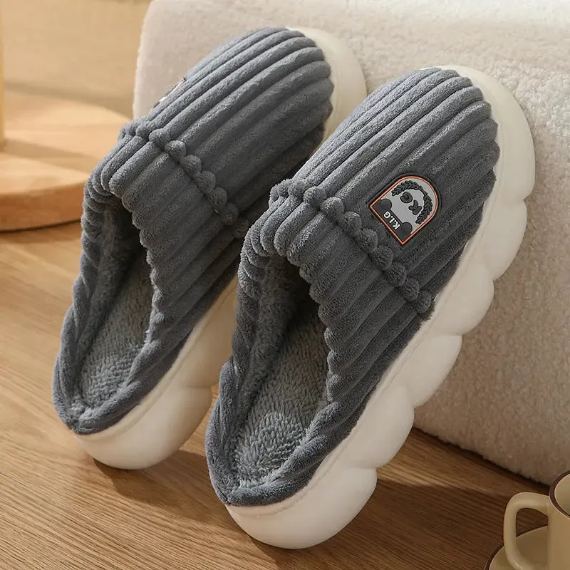 Winter Corduroy Slippers Home | winter slippers