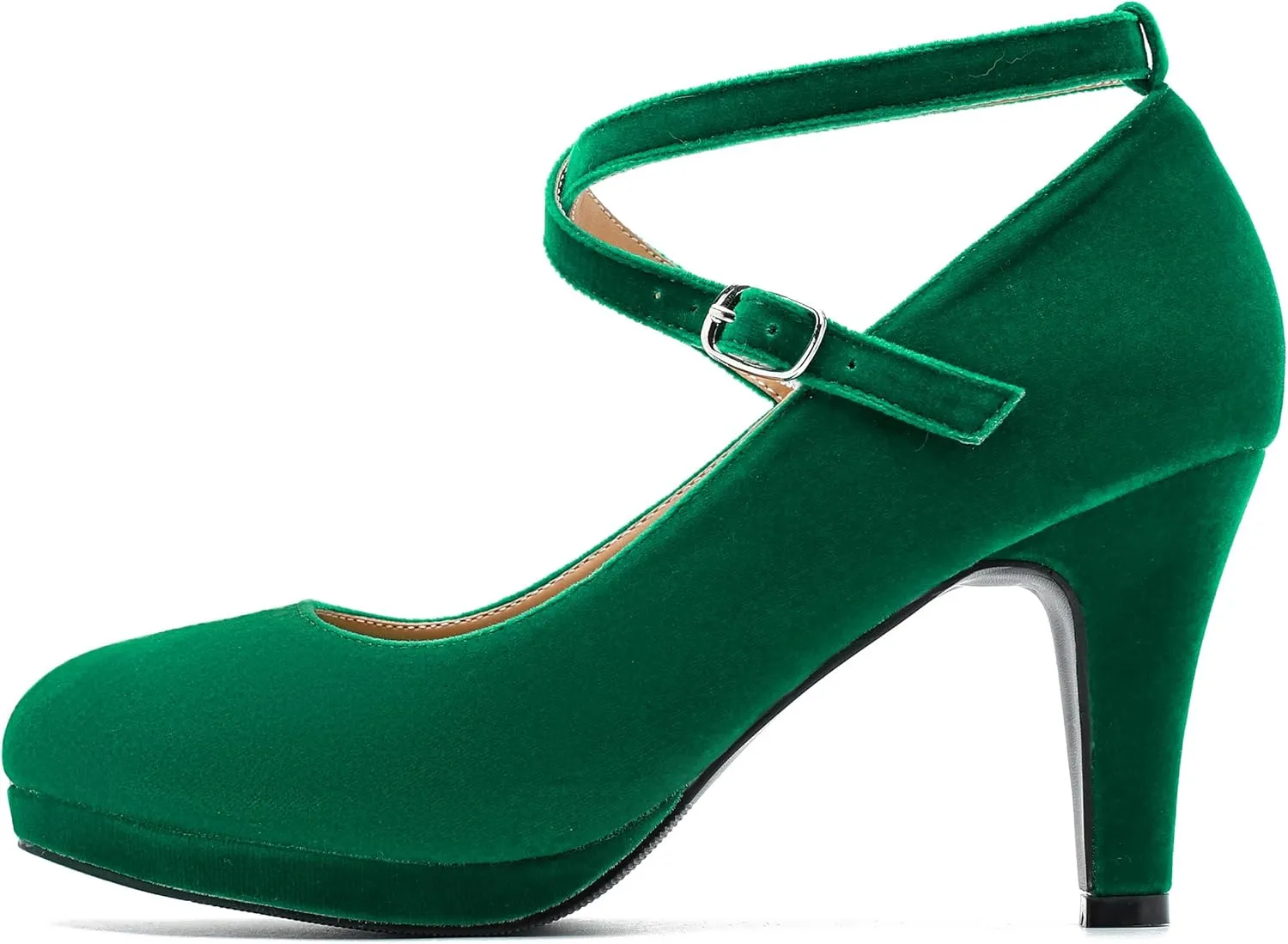 Womens Platform High Heels Sexy Cross Ankle Strap Pumps Wedding Work Party Dress Shoes